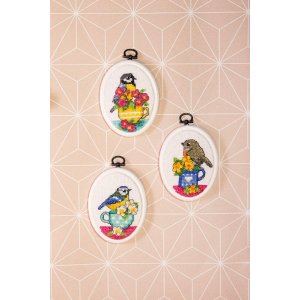 Kit de broderie Flexiboards - Coffee time 3-pack Kit de broderie Flexiboards - Coffee time 3-pack