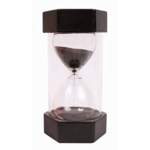 Grand sablier 30 min - Noir Grand sablier 30 min - Noir