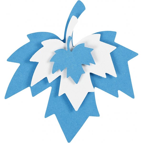 Poinons couche sur couche - Feuille d'rable - 3 pcs
