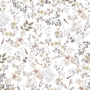 Toile cirée textile Erika beige Toile cirée textile Erika beige