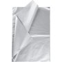 Papier de soie - argent - 50 x 70 cm - 14 g -6 feuilles