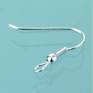 Contours d'oreilles 20 mm - argentés 100 pcs. Contours d'oreilles 20 mm - argentés 100 pcs.