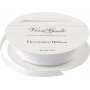 Ruban gros grain - blanc - 15 m
