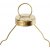 Crochets de suspension - dorés - 25 pcs Crochets de suspension - dorés - 25 pcs