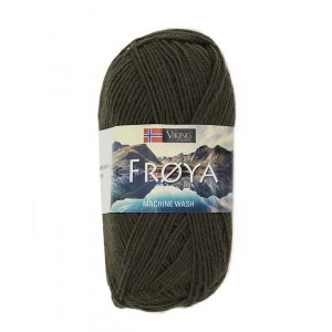 Fil Viking Fröya 50g - Vert (256) Fil Viking Fröya 50g - Vert (256)