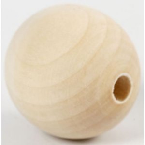 Perles en bois - Ø30 mm - 4 pcs Perles en bois - Ø30 mm - 4 pcs