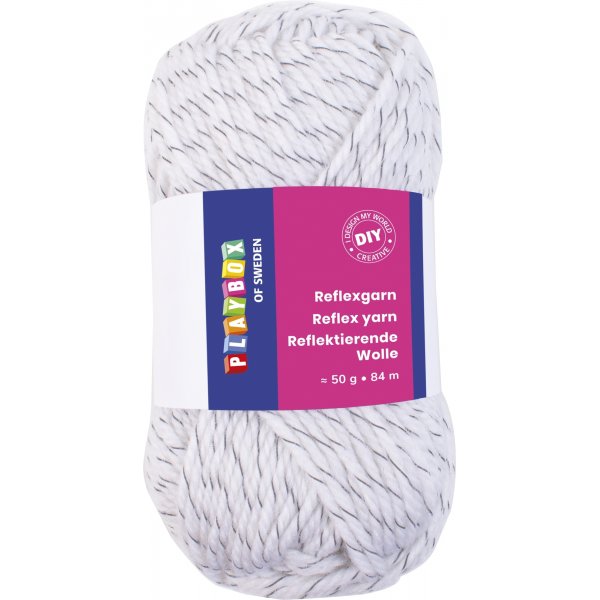Fil rflchissant 50 g blanc