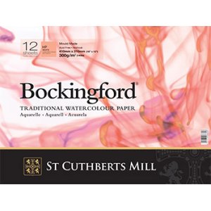 Bloc aquarelle Bockingford 300 G - Pressé à chaud Bloc aquarelle Bockingford 300 G - Pressé à chaud