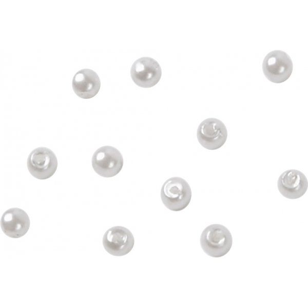 Perles de cire - nacre - 150 pcs
