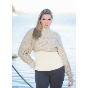 Patron tricot - Pull avec boléro Patron tricot - Pull avec boléro