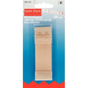Extension de soutien-gorge qui accroche les extrémités ensemble 25 mm Beige Extension de soutien-gorge qui accroche les extrémités ensemble 25 mm Beige