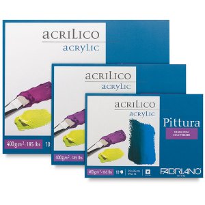 Bloc de peinture acrylique 400 g Bloc de peinture acrylique 400 g