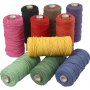 Fil à tricoter - couleurs fortes - 10 x 225 g