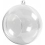 Boule dcorative avec trou - 8 cm - 5 pcs