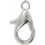 Mousqueton - argent - 100 pcs