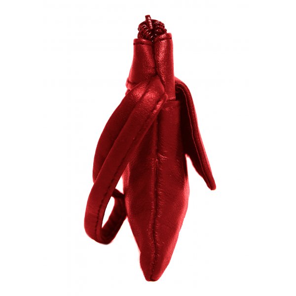 Sac de rangement en cuir nappa d\\\'agneau Sac de rangement en cuir nappa d\\\'agneau
