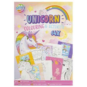 Cahier de coloriage et d'activités - Licorne Cahier de coloriage et d'activités - Licorne