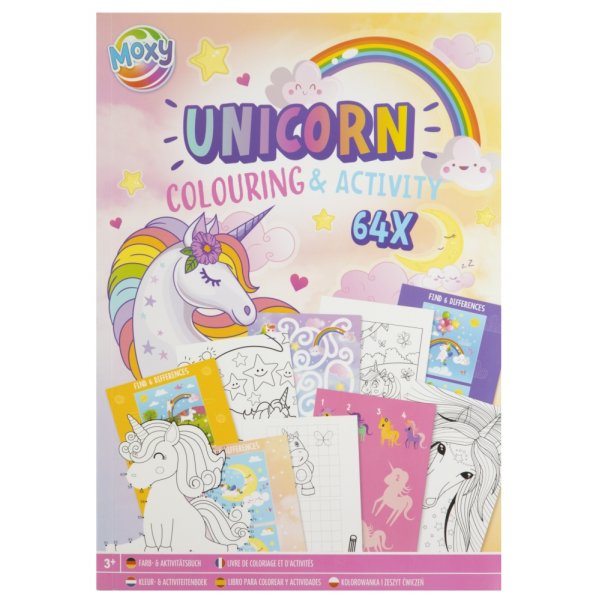 Cahier de coloriage et d\\\'activités - Licorne Cahier de coloriage et d\\\'activités - Licorne