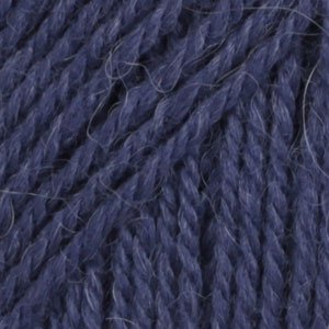 Fil DROPS Flora Uni Color - 50g - Bleu foncé (10) Fil DROPS Flora Uni Color - 50g - Bleu foncé (10)