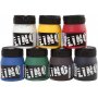 Peinture linoléum - couleurs mélangées - 7 x 250 ml