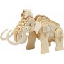 Figurine  construire 3D - mammouth