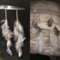 Image client Plumes de pintade 40 - 80 mm - naturelles 3 g ~ 36 pcs.