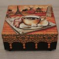 Image client Coffret en bois 22 x 14 x 9 cm - non traité 4 pièces