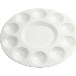 Palette - blanc - Ø17 cm Palette - blanc - Ø17 cm