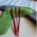 Image client Aiguilles doubles pointes "Rouge" - 20 cm/4,0mm