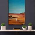 Image client Peinture acrylique W&N Galeria 500ml - 554 Terre d'Ombre Brute