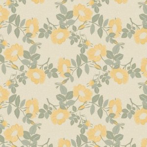 Toile cirée polyester à fleurs sauvages et huîtres Toile cirée polyester à fleurs sauvages et huîtres