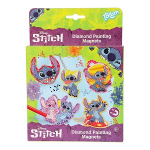 Magnets � peindre en diamant Stitch Disney - kit de loisirs cr�atifs avec motifs
