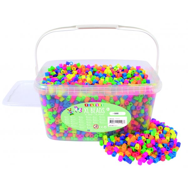 Perles XL 5000 pcs néon Perles XL 5000 pcs néon
