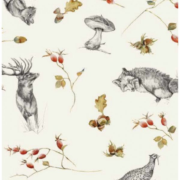 Toile cire lgance fort