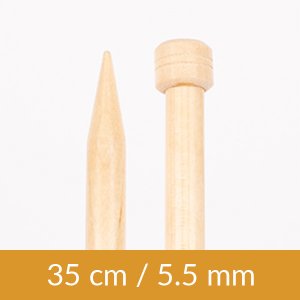 Embouts - Bouleau - 35cm - Différentes tailles Embouts - Bouleau - 35cm - Différentes tailles
