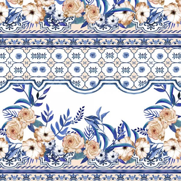 Trik  motifs 150 cm - Cramique du Maroc