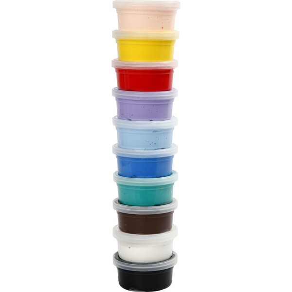 Silk Clay - couleurs mlanges - Basic 1 - 10 x 40 g