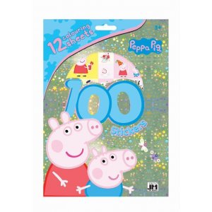 Pack de 100 autocollants - Peppa Pig Pack de 100 autocollants - Peppa Pig