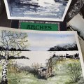 Image client Bloc Aquarelle Collé Pressé à Froid Arches 300g - 23x31 cm
