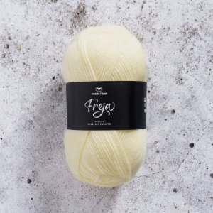 Fil Black Sheep Freja 50g - Pastel Jaune Clair (333) Fil Black Sheep Freja 50g - Pastel Jaune Clair (333)