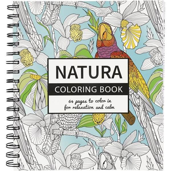 Livre de coloriage antistress - nature Livre de coloriage antistress - nature